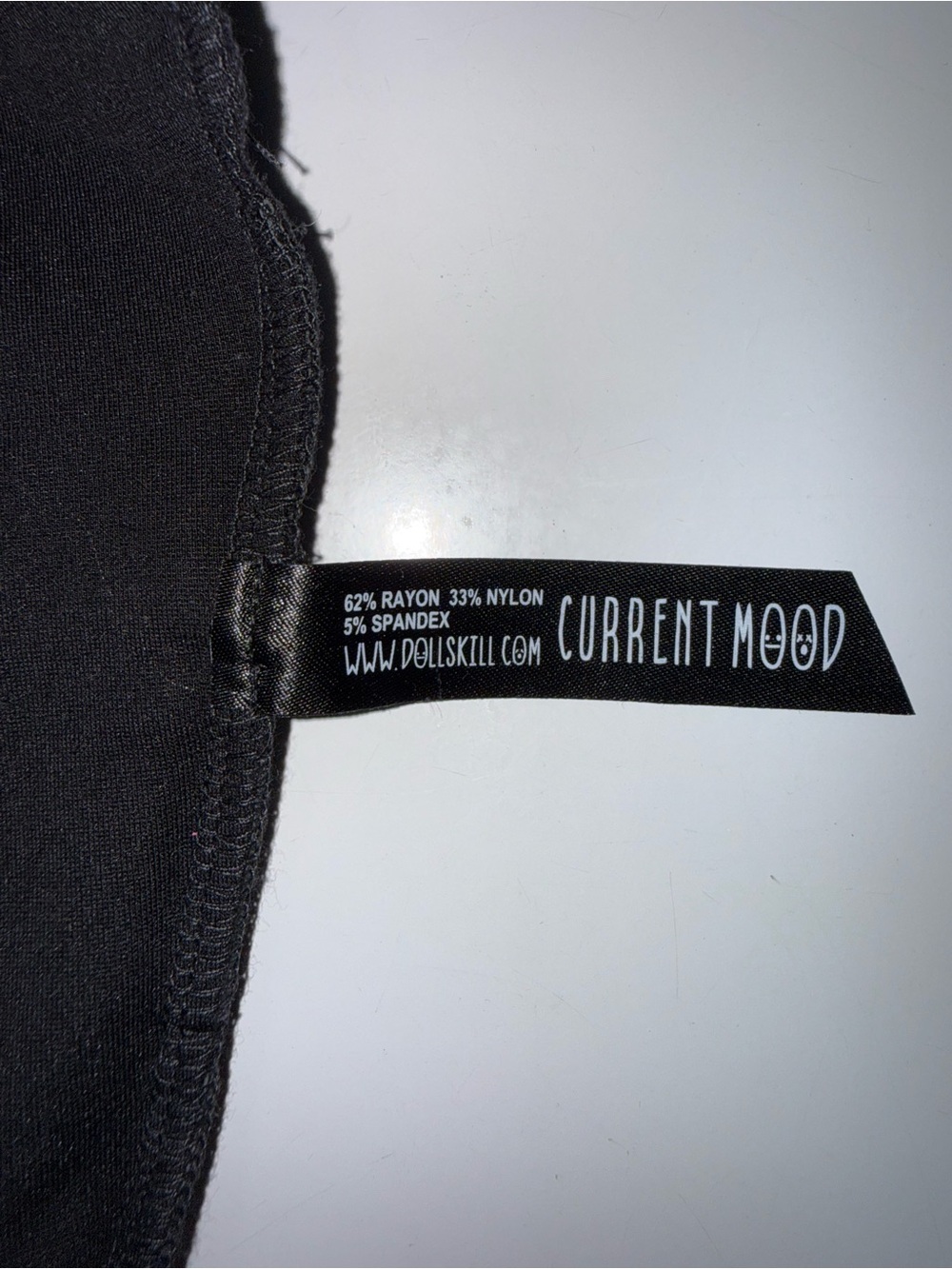 NWT Dolls Kill Current Mood Damage Control Buckle Crop Top Neon Studded Belt - Picture 7 of 8